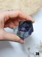 Torre in Fluorite Arcobaleno Semi-Grezza