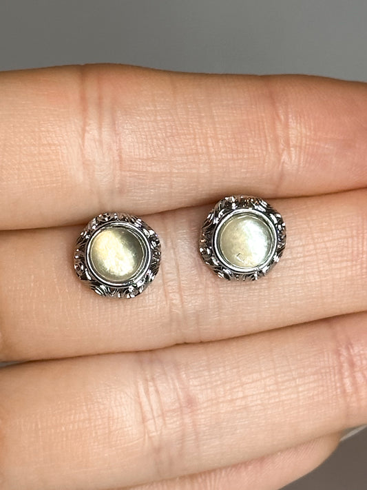 ORECCHINI IN GOLDEN MICA (ARGENTO 925)