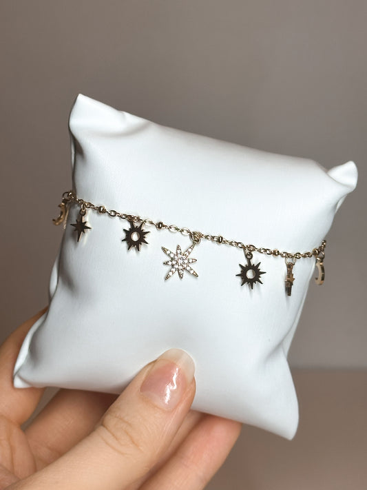 BRACCIALE CELESTIAL GOLD (ACCIAIO INOX)