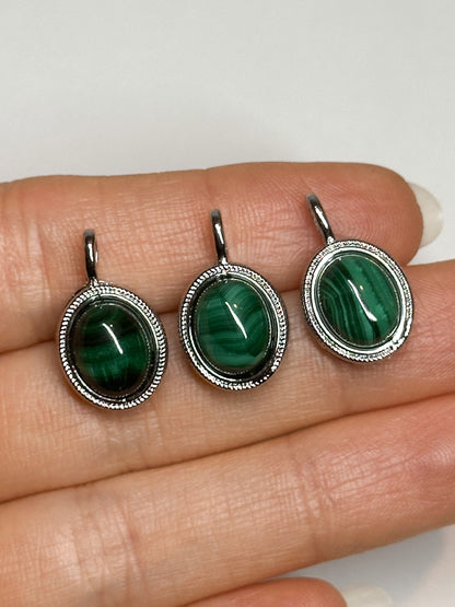 CIONDOLO IN MALACHITE