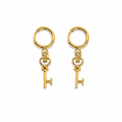 ORECCHINI UNLOCK (ACCIAIO INOX)