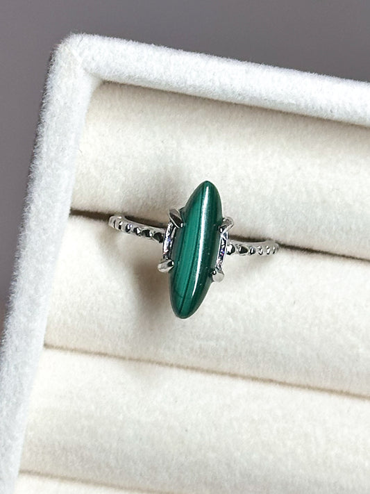 ANELLO IN MALACHITE