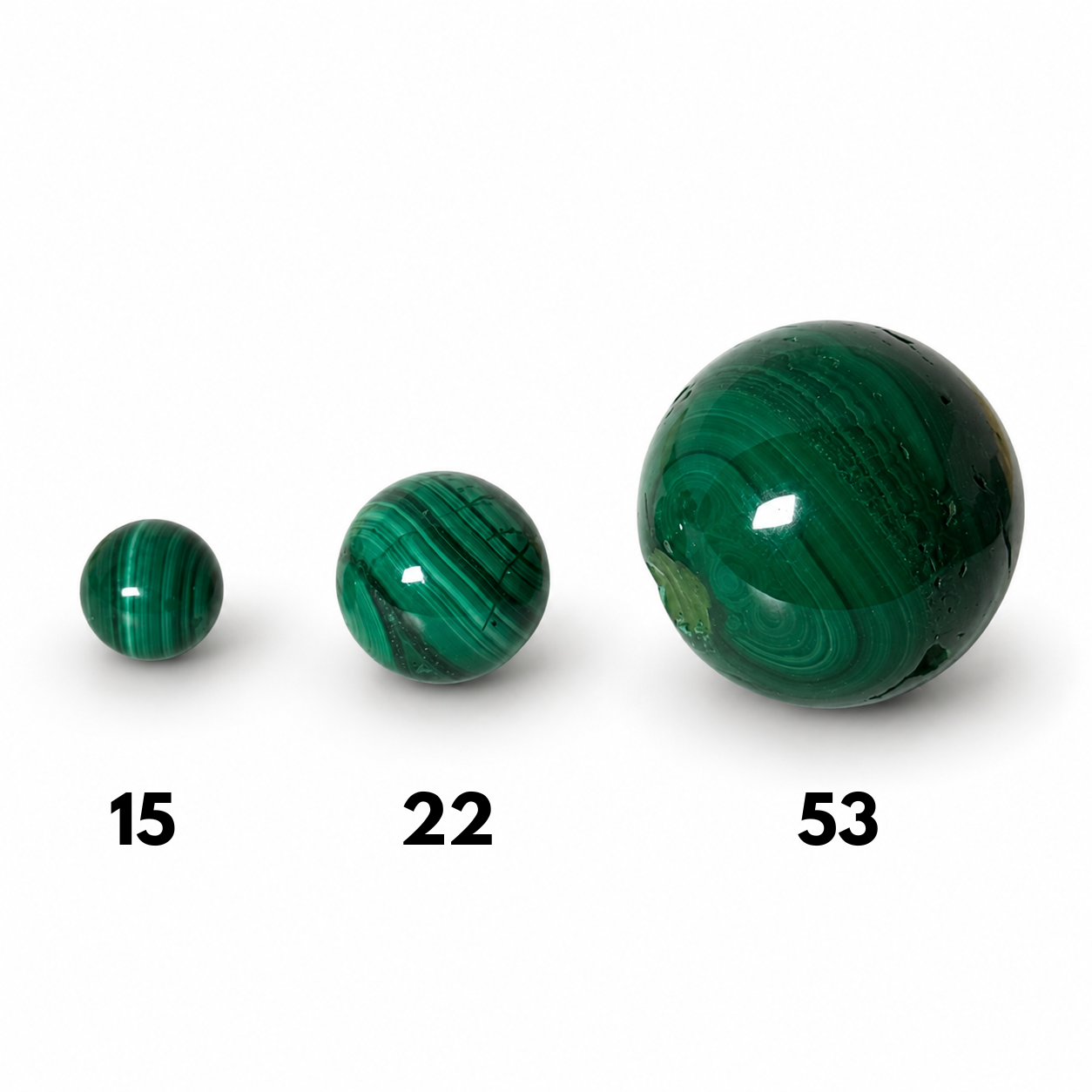 SFERA IN MALACHITE