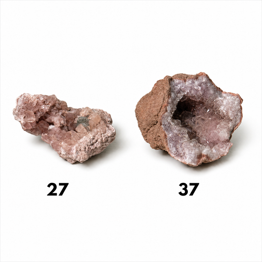 GEODE IN AMETISTA ROSA