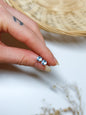 Orecchini in Topazio Blu (Argento 925)