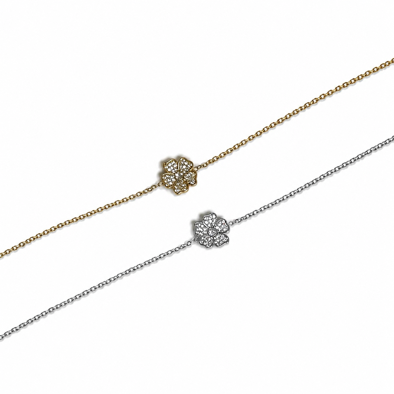 BRACCIALE CAMELIA (ACCIAIO INOX)
