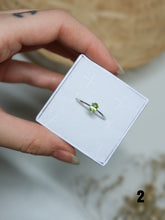 Carica l&#39;immagine nel visualizzatore di Gallery, Anello in Peridoto (Olivina, Argento 925)
