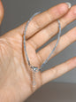 BRACCIALE IN ACQUAMARINA SFACCETTATO