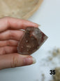Freeform in Quarzo Red Amphibole (Angel Phantom)