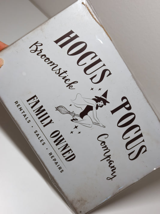 TARGHETTA HOCUS POCUS