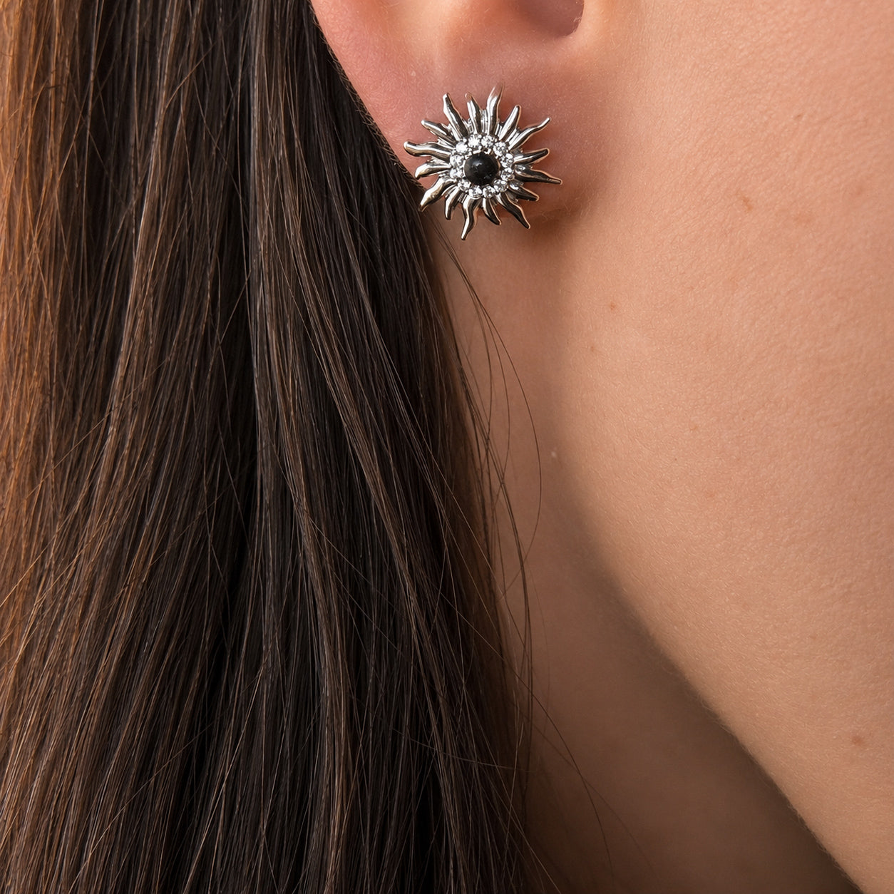 ORECCHINI SOLARIS (ACCIAIO INOX)