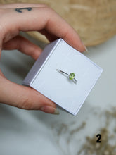 Carica l&#39;immagine nel visualizzatore di Gallery, Anello in Peridoto (Olivina, Argento 925)
