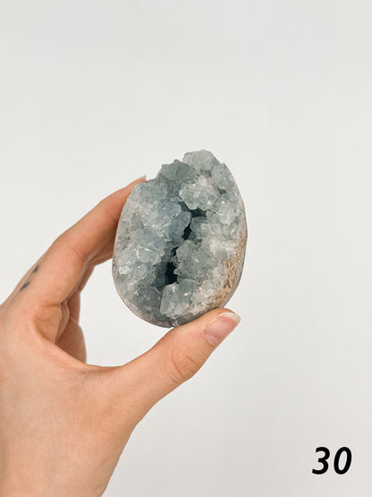 Uovo in Celestite (o Celestina)