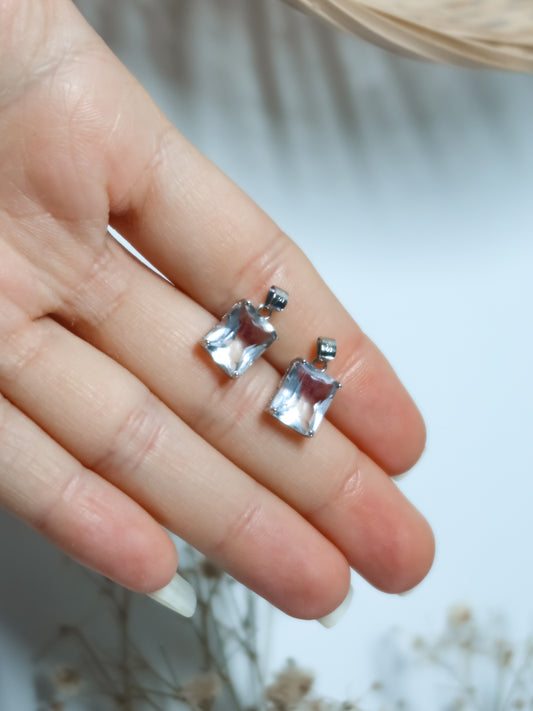 Ciondolo in Quarzo Ialino (Argento 925)