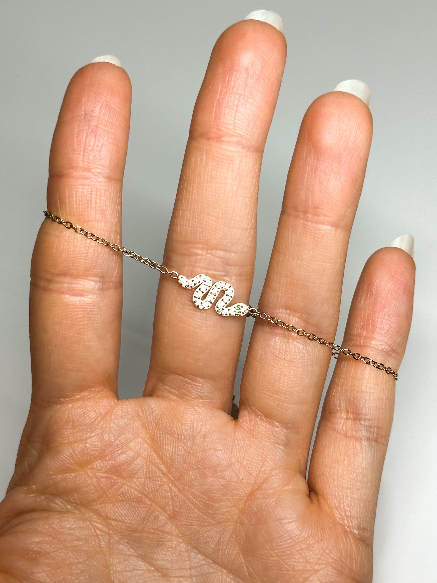 BRACCIALE SERPENTE GOLD (ACCIAIO INOX)