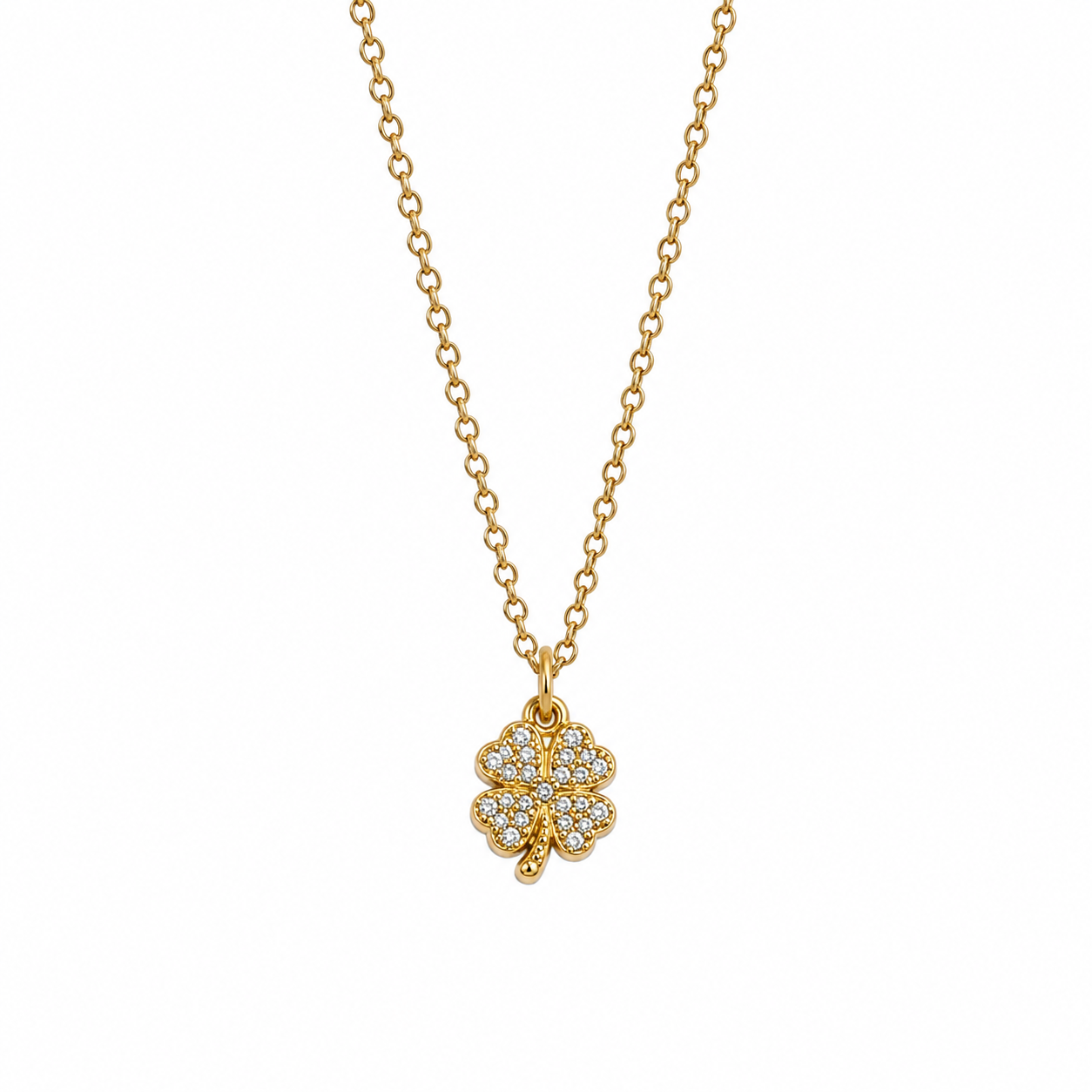 COLLANA LUCK (ACCIAIO INOX)