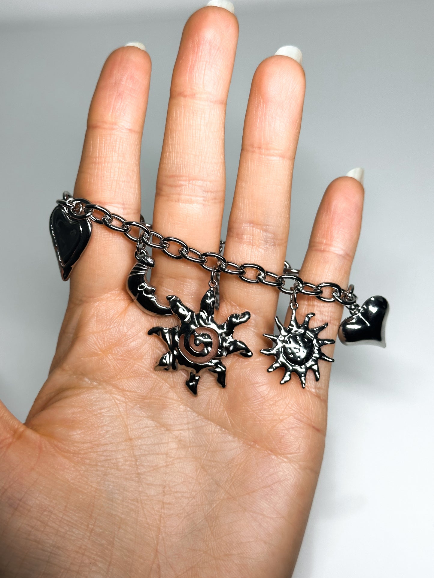 BRACCIALE CHARMS (ACCIAIO INOX)