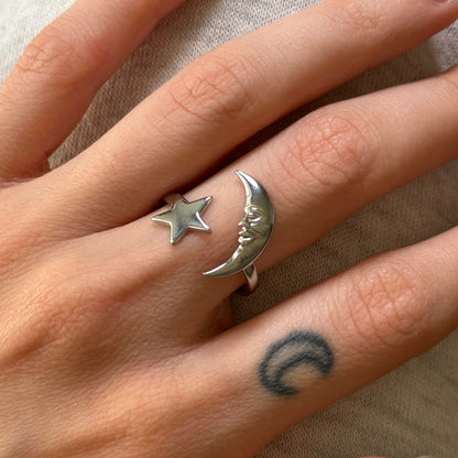ANELLO MOONSTAR (ACCIAIO INOX)