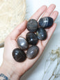 Pietra di Luna (Adularia) Nera Burattata