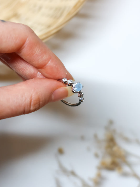 Anello in Acquamarina