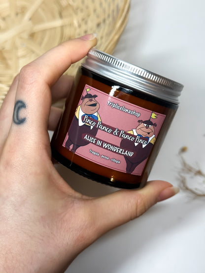 Candele collezione Alice in Wonderland