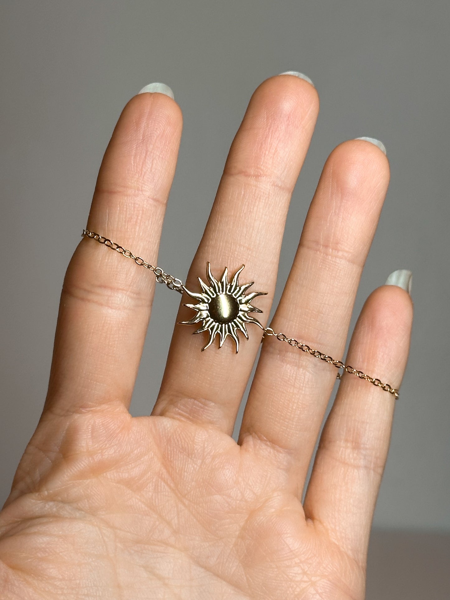 BRACCIALE SOLE GOLD (ACCIAIO INOX)