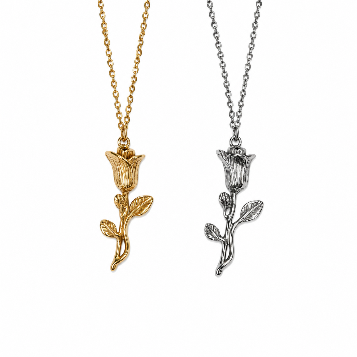 COLLANA ETERNAL ROSE (ACCIAIO INOX)
