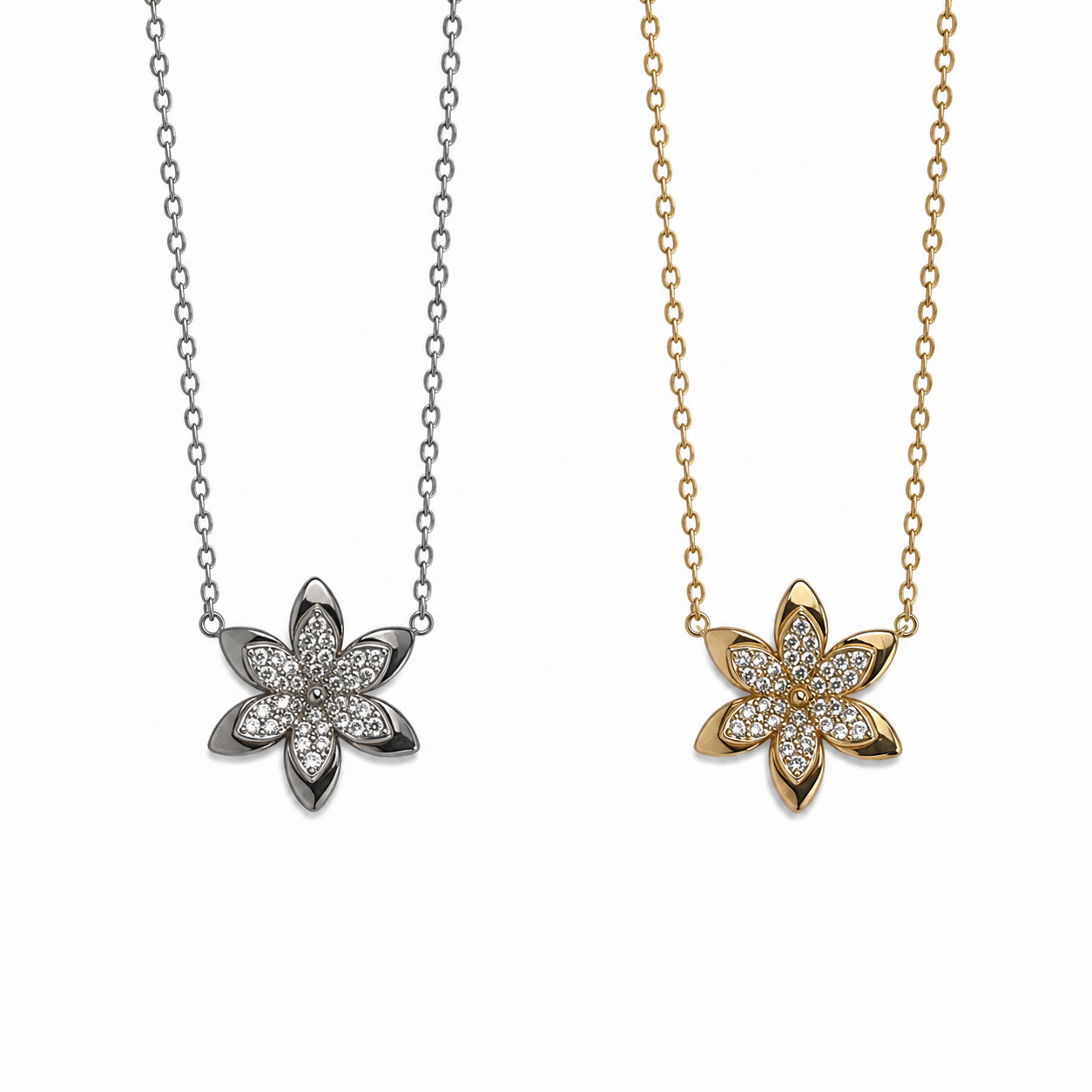 COLLANA BLOSSOM (ACCIAIO INOX)
