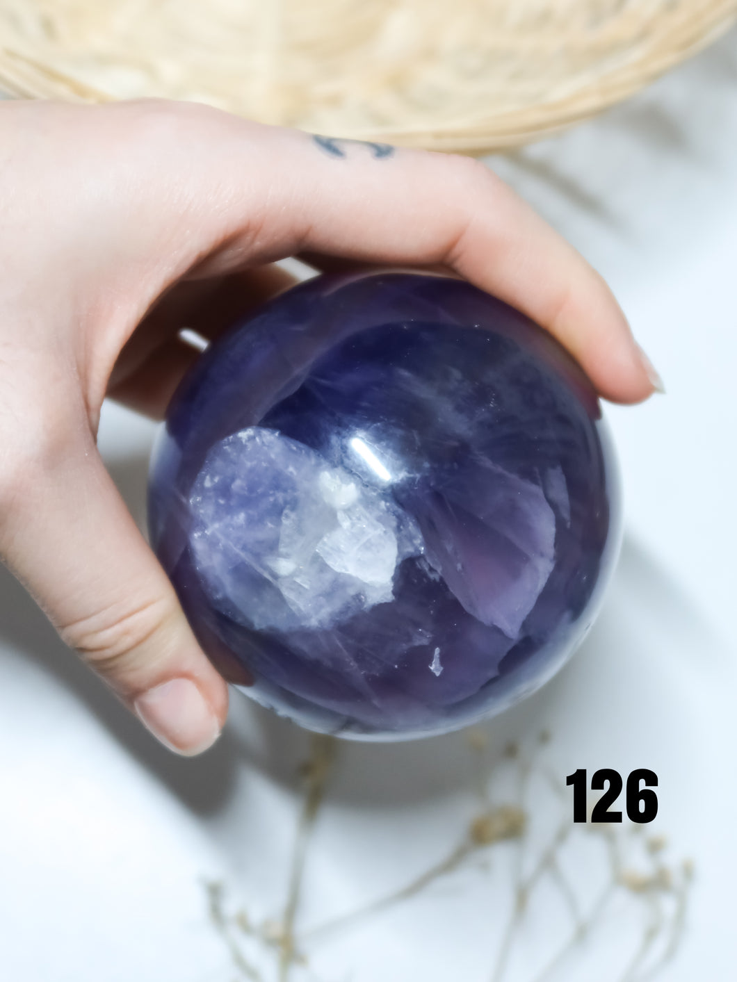 Sfera in Fluorite