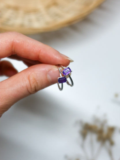 Anello in Ametista (Argento 925)