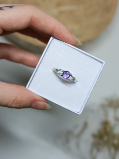 Anello in Ametista