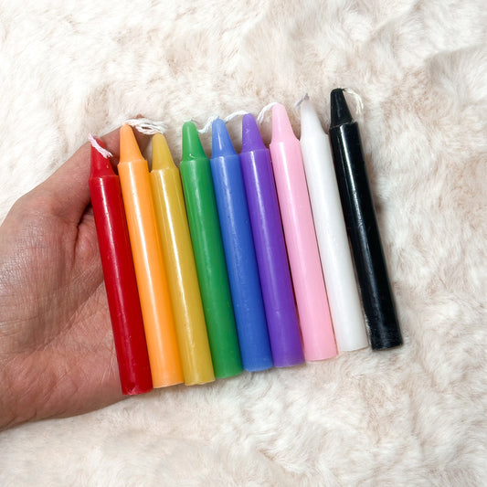 KIT CANDELE COLORATE