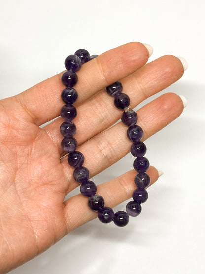 BRACCIALE IN AMETISTA CHEVRON