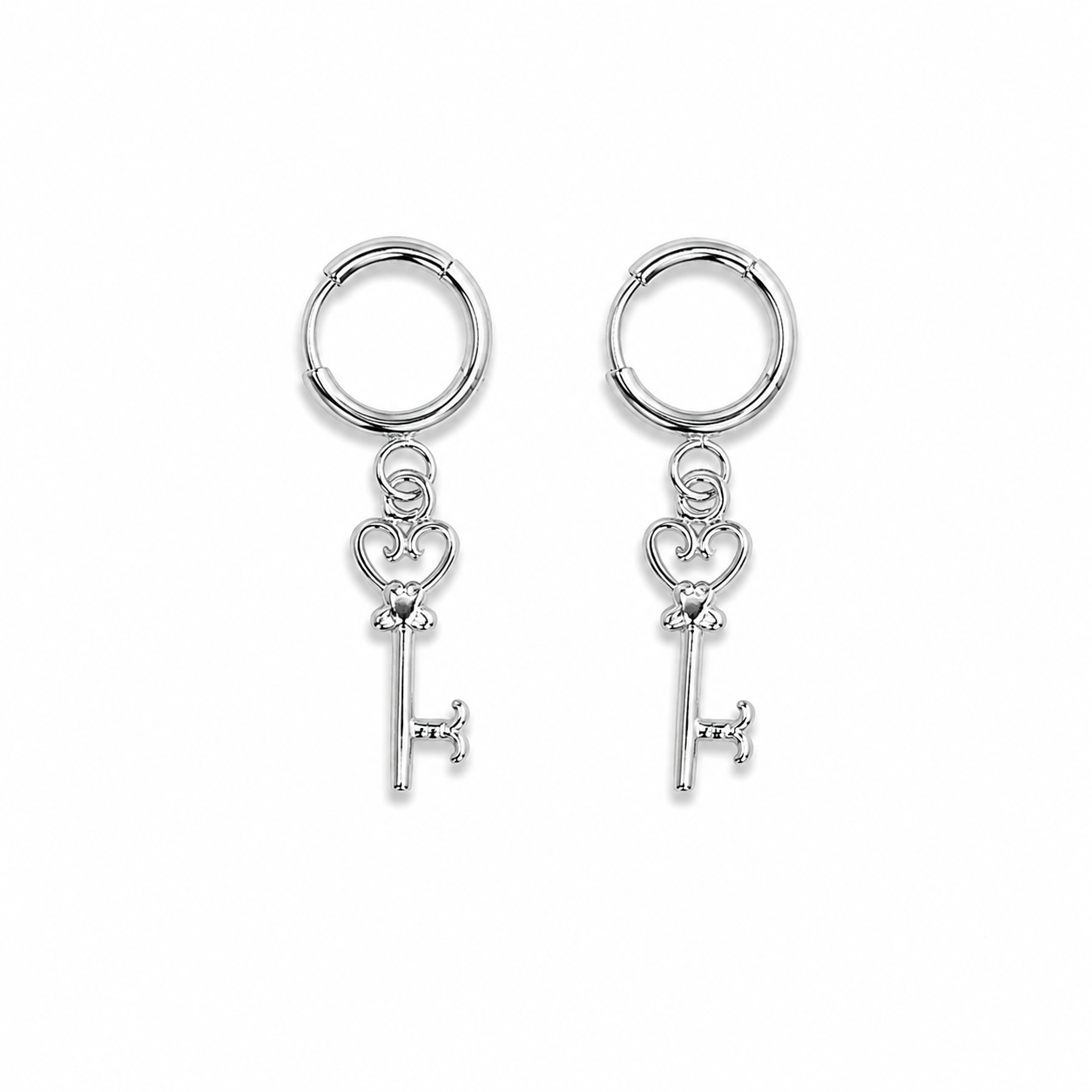 ORECCHINI UNLOCK (ACCIAIO INOX)