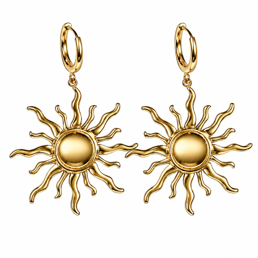 ORECCHINI GOLDEN HOUR (ACCIAIO INOX)