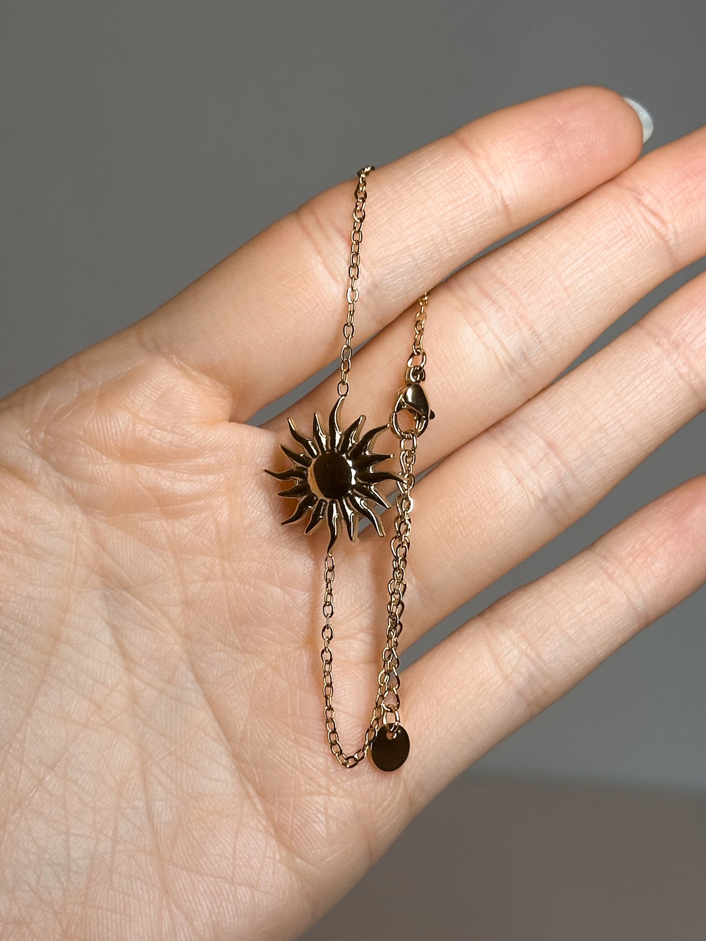 BRACCIALE SOLE GOLD (ACCIAIO INOX)