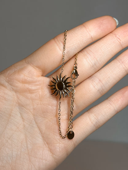 BRACCIALE SOLE GOLD (ACCIAIO INOX)