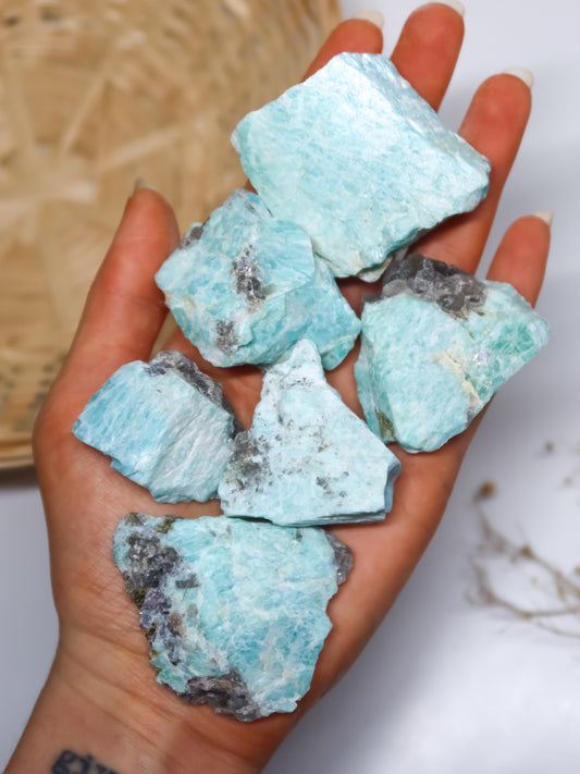 Amazzonite Grezza