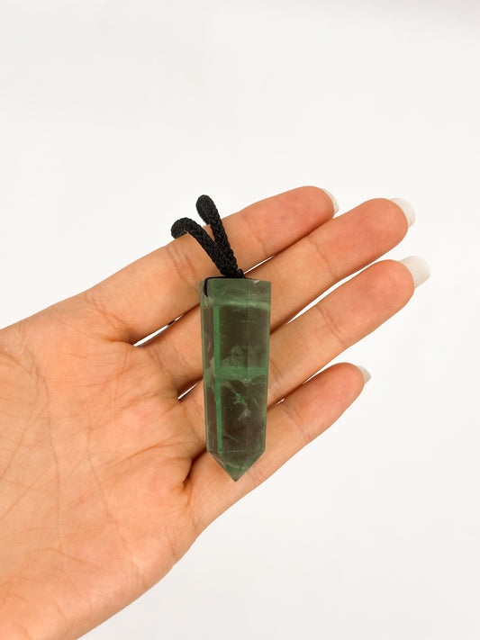Pendente in Fluorite Verde (Pendolo)