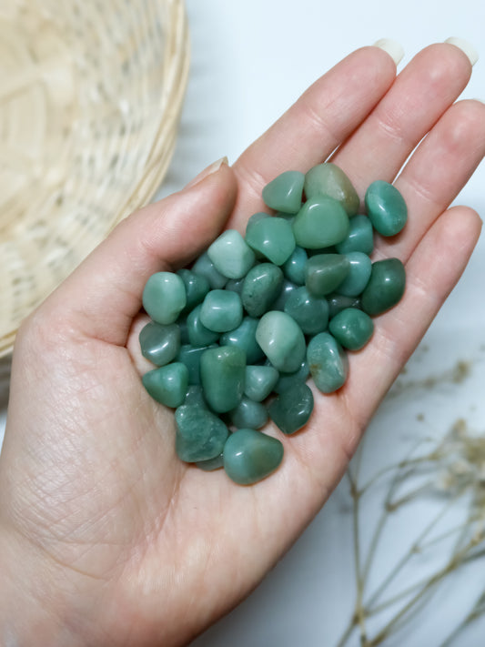 Mini Pietre di Avventurina Verde (30gr)