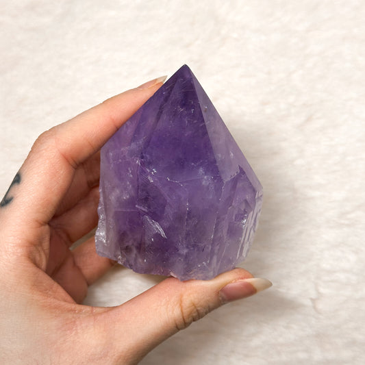 TORRE IN AMETISTA SEMIGREZZA