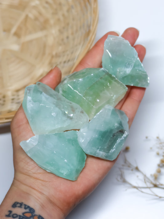 Calcite Pistacchio Grezza