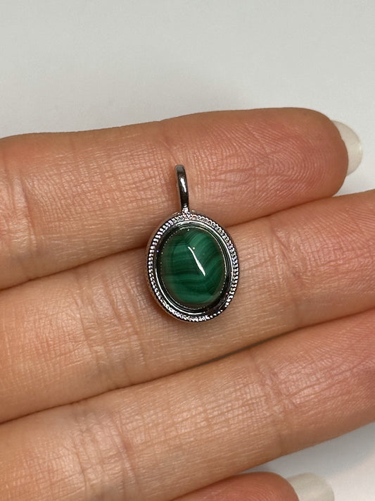 CIONDOLO IN MALACHITE