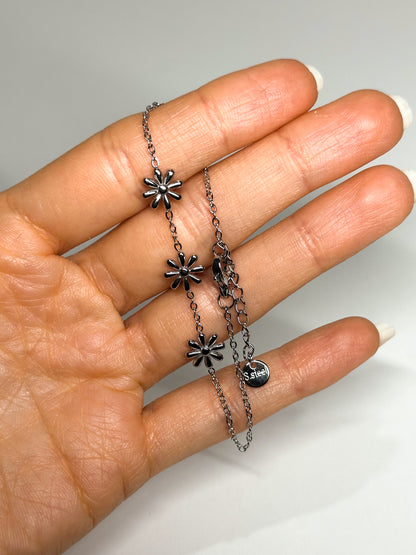 BRACCIALE FIORI (ACCIAIO INOX)