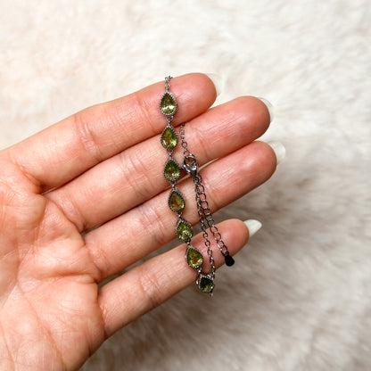 BRACCIALE POTHOS IN PERIDOTO