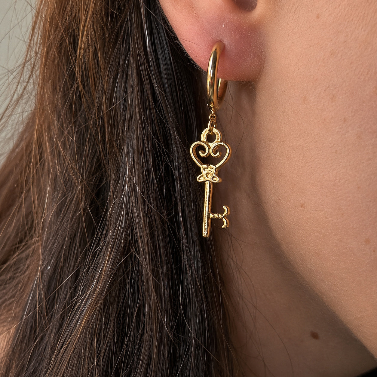 ORECCHINI UNLOCK (ACCIAIO INOX)