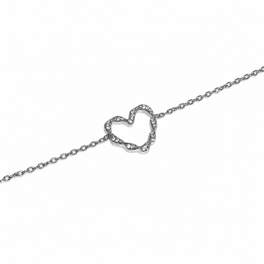 BRACCIALE HEARTLOCK (ACCIAIO INOX)