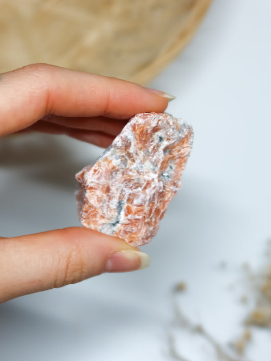 Calcite Orchidea Grezza