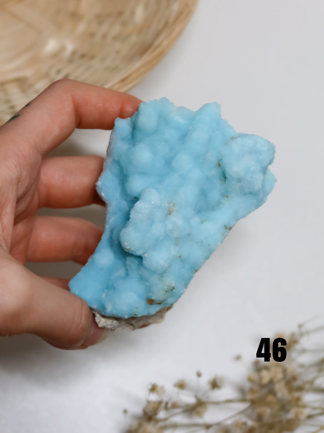 Specimen in Aragonite Blu