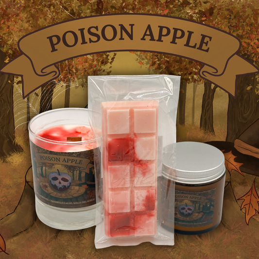 POISON APPLE | AUTUNNO, HALLOWEEN (CANDELA/WAX MELT)